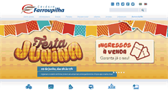 Desktop Screenshot of farroupilha.g12.br